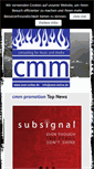 Mobile Screenshot of cmm-online.de